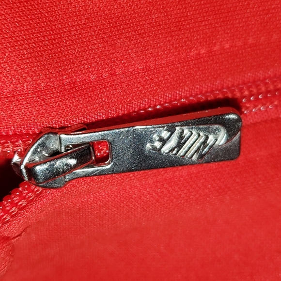 Cherry red Nike zip up Jacket - Picture 8 of 9